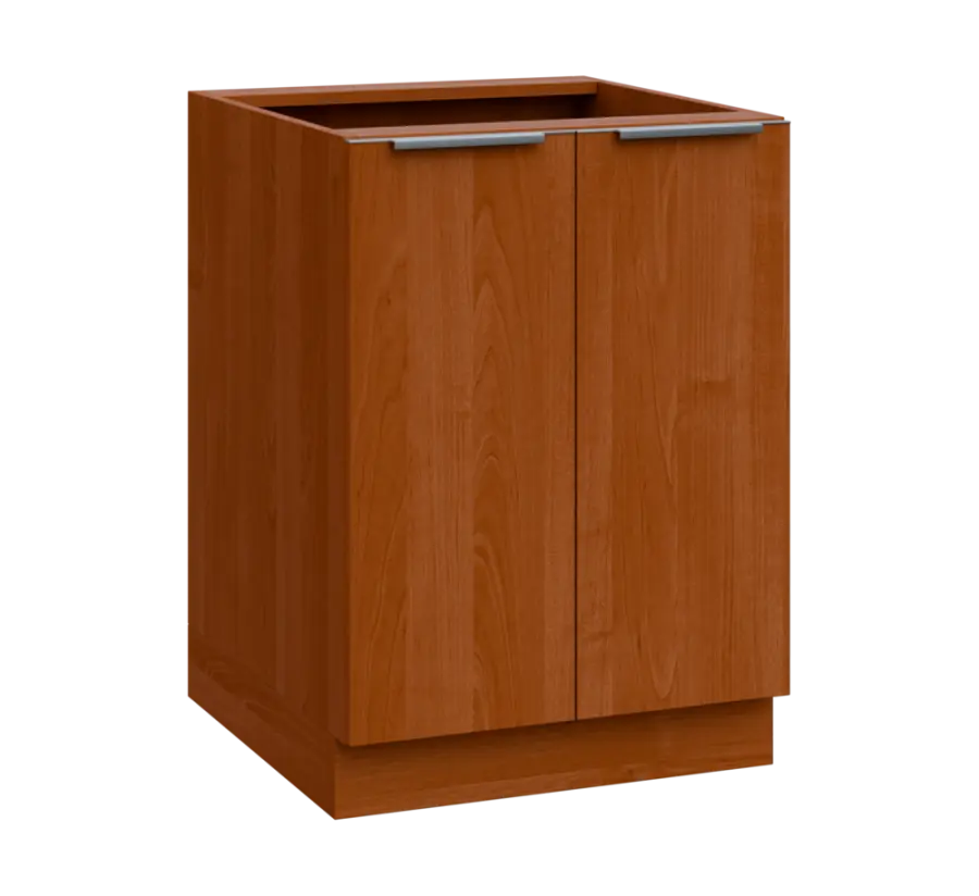 SIS - 6D2 spodní skříňka, 2-dveřová, 870x600x600, olše jantar